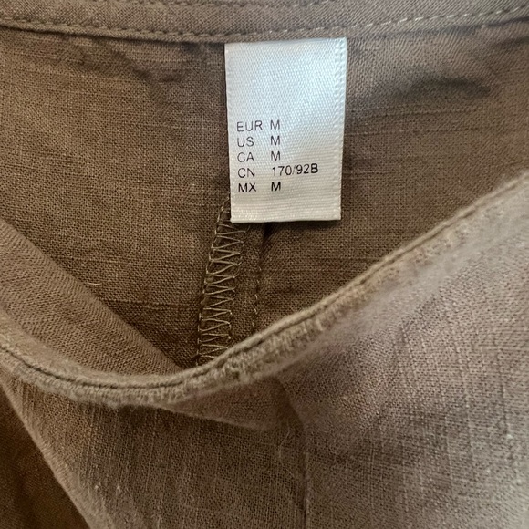 SheIn Wide Leg Rolled Hem Overalls - Picture 4 of 6